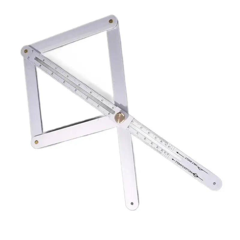 

High Accuracy Aluminum Angles Finders Tool with Strong Thickened Designs 2 Type for Woodworking Construction Projects D2RD