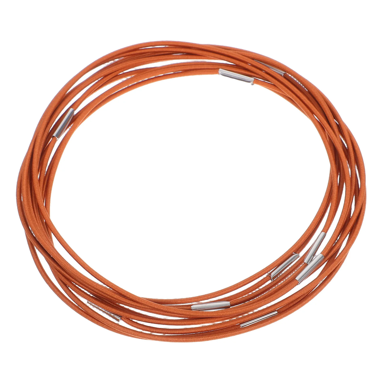 10 قطع من دفتر الملاحظات المطاطي بإغلاق من النايلون وحزام قابل للتمدد لمجلات السفر ومنظم ملحقات المكتب