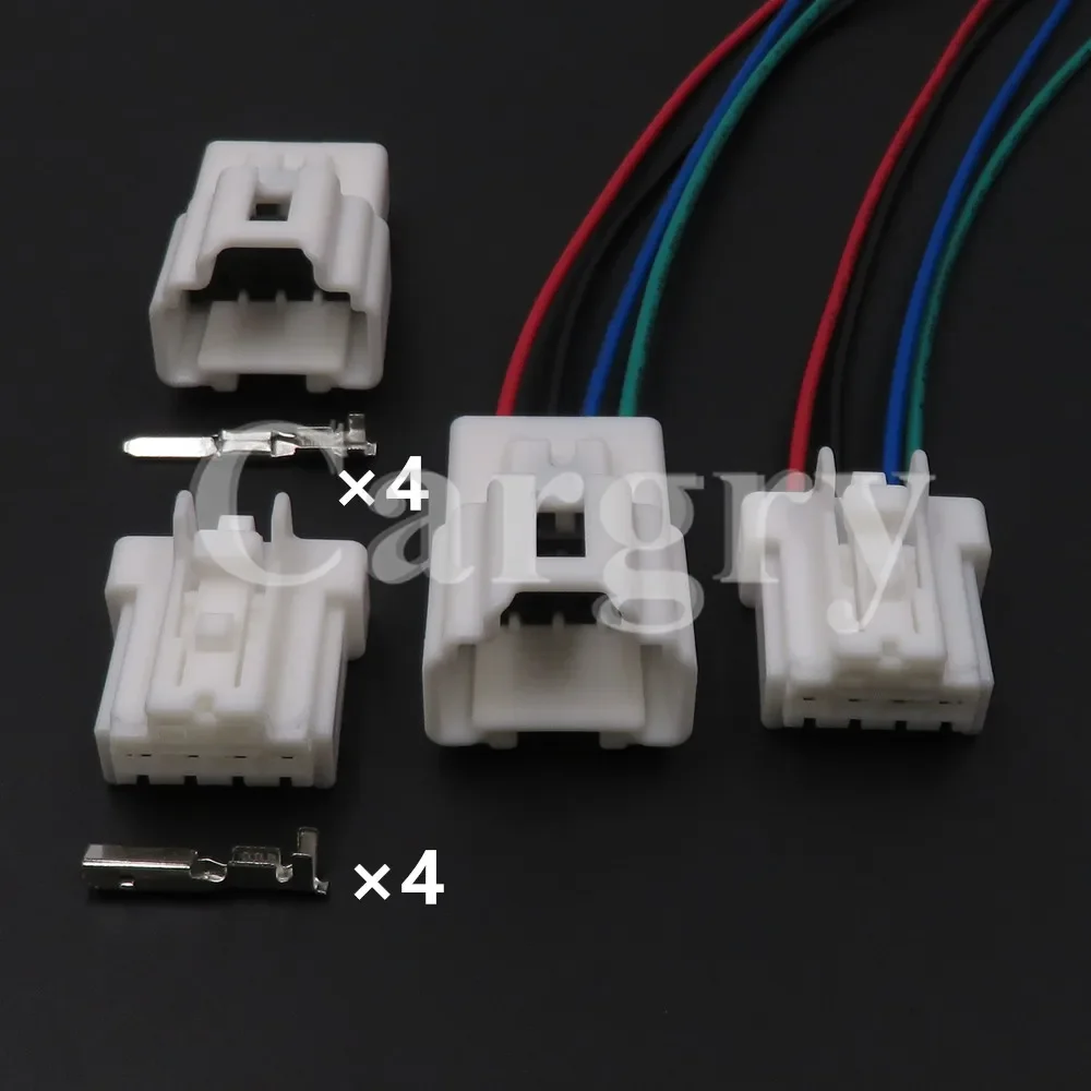 1 Set 4P 6098-6966 6098-6945 AC Assembly Car Socket For Nissan X-Trail Width Indicator Light Brake Lights Steering Taillight