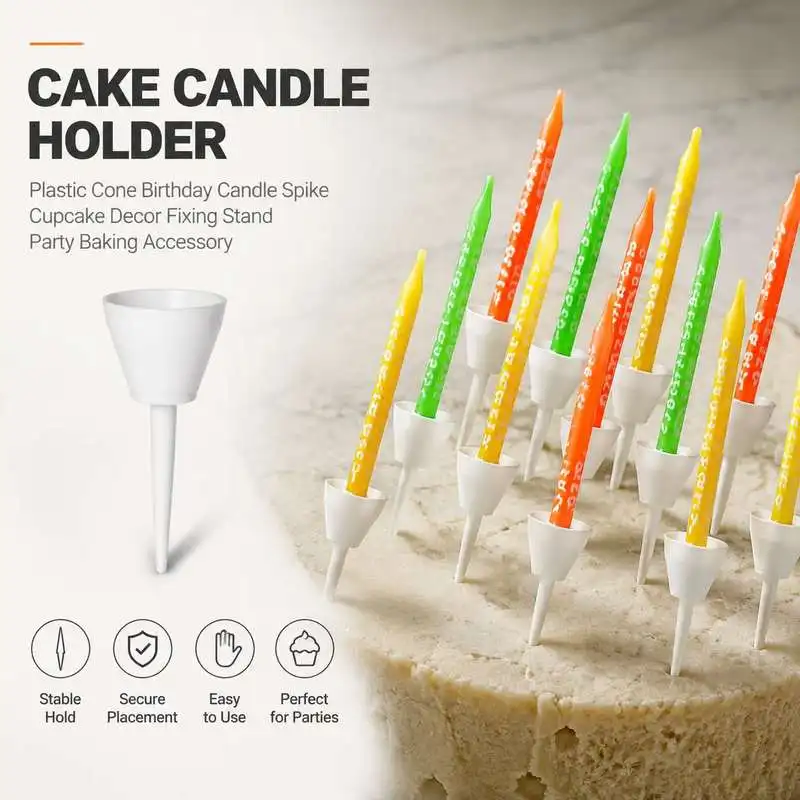 Decorative Birthday Candle Holder Stand Tabletop Ornament Accessory For Home Party Dinner Table Decoration Layout