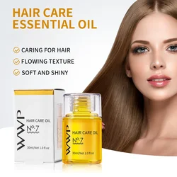 30ml Jojoba Seed Oil Hair Conditioner Mild Hair Serum Smoothing Soften Repair Frizz Damaged Hair Treatment Care Essential Oil