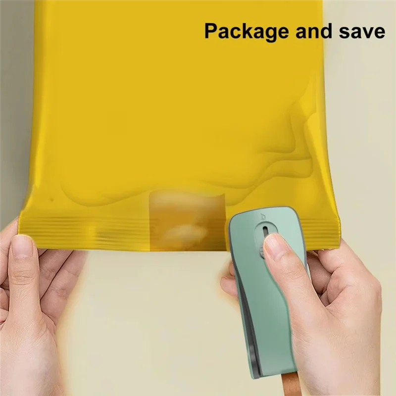 

BAAO-магнитный герметик для задних пакетов, быстрая запечатка, портативный герметик, USB перезаряжаемый мини-упаковщик для пакетов, быстрое нагревательное уплотнение для пластика