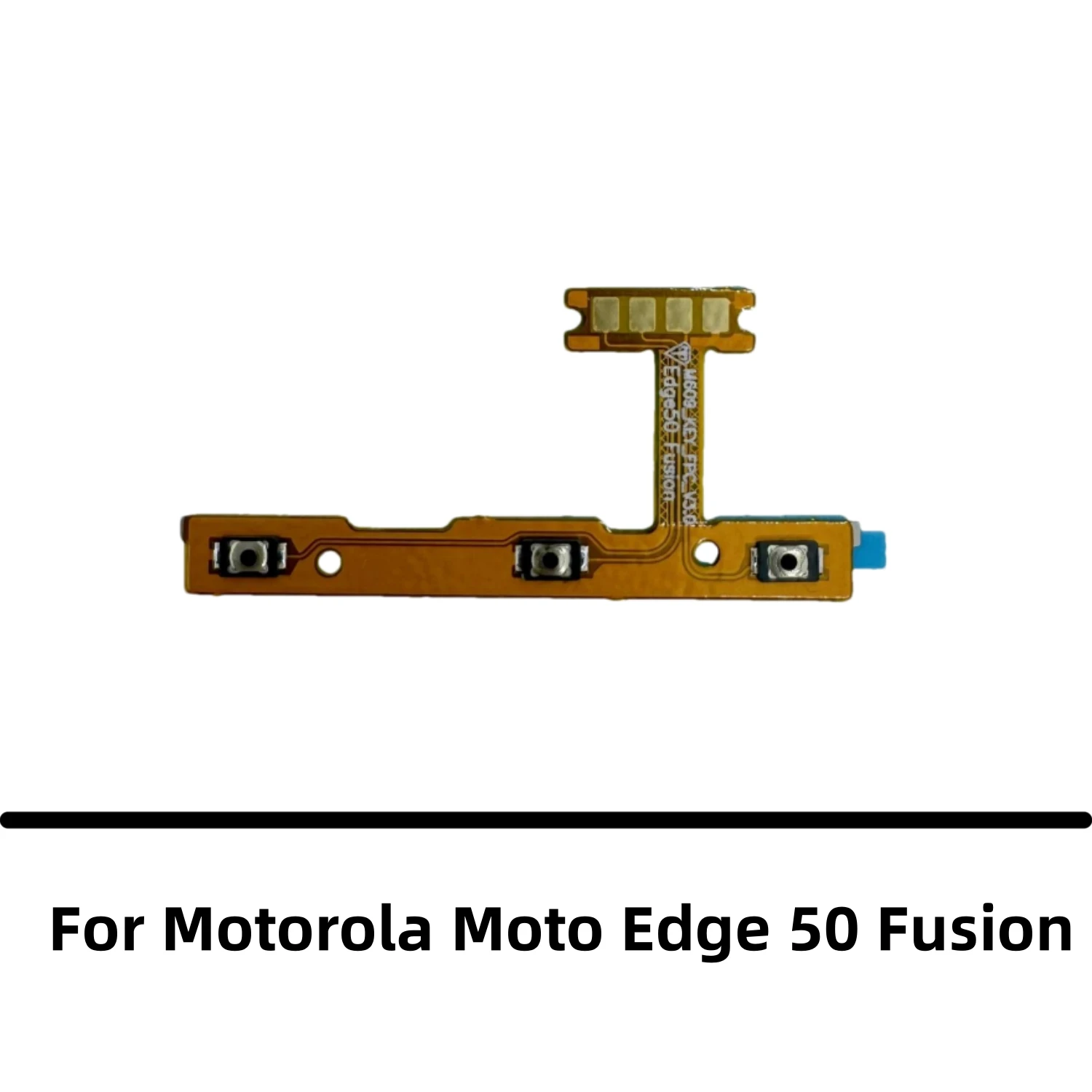 Carte de connecteur de chargeur USB S6, port de charge, câble flexible pour Motorola Moto Edge 50 ktNEO, volume d'alimentation, bouton latéral