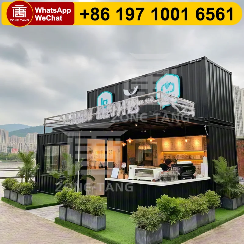 

High Quality Prefabricated Container 40ft Creative Eco-Friendliness 20ft Customize Design Prefab Factory Custom Hot Sale 20/40FT