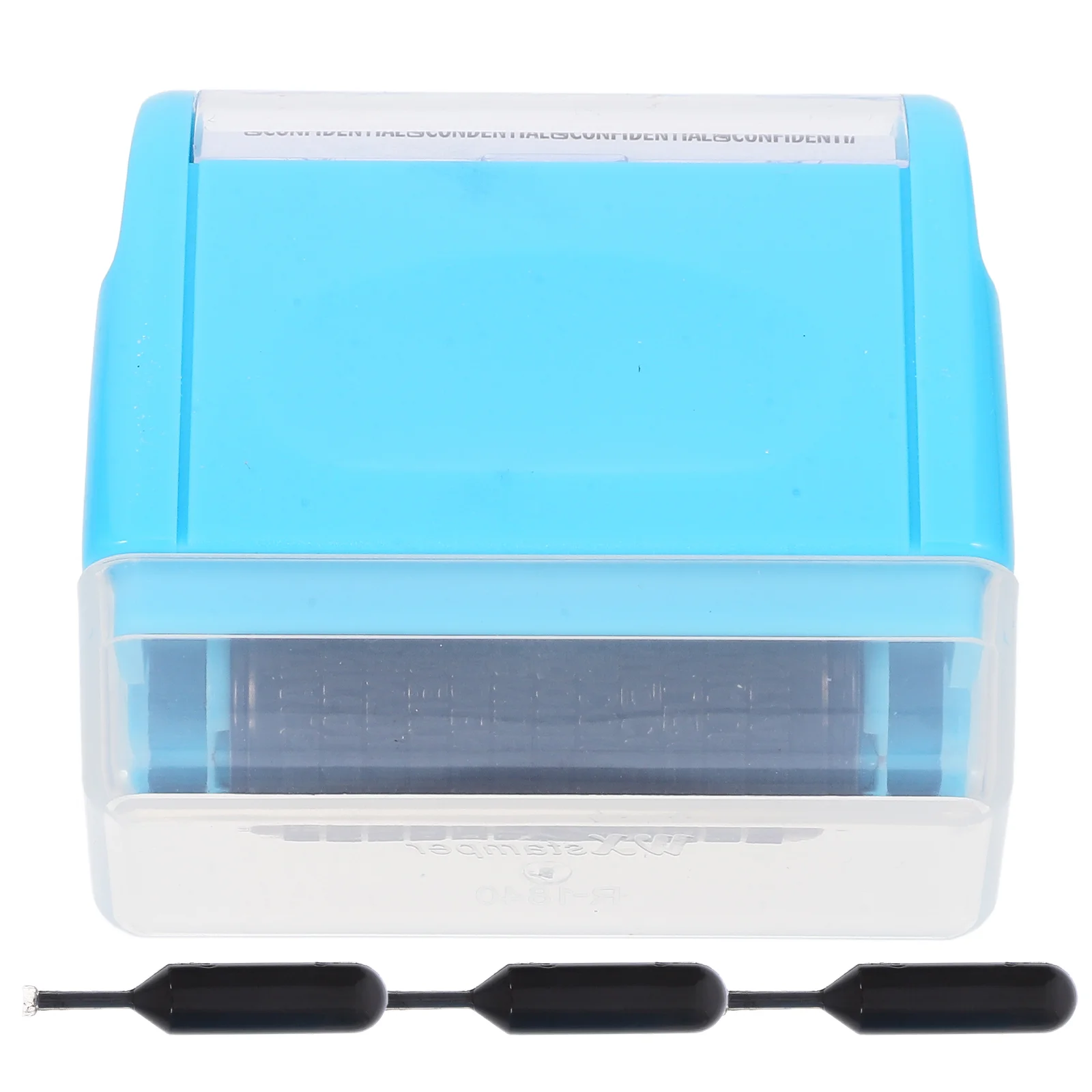 Confidentiality Seal Home Accessory Roller Stamp for Privacy Portable Identity Protection Stamps