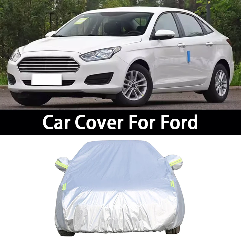 

Car Cover Waterproof Dustproof Cover For Ford Hatchback Fiesta Escort Mondeo Taurus Ecosport Kuga Edge Mustang Focus