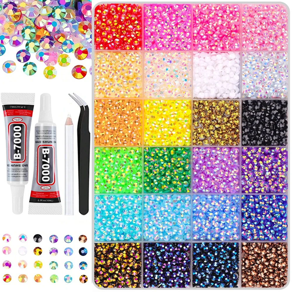 Resin Mixing Cup - Kit de 24 colores de diamantes
