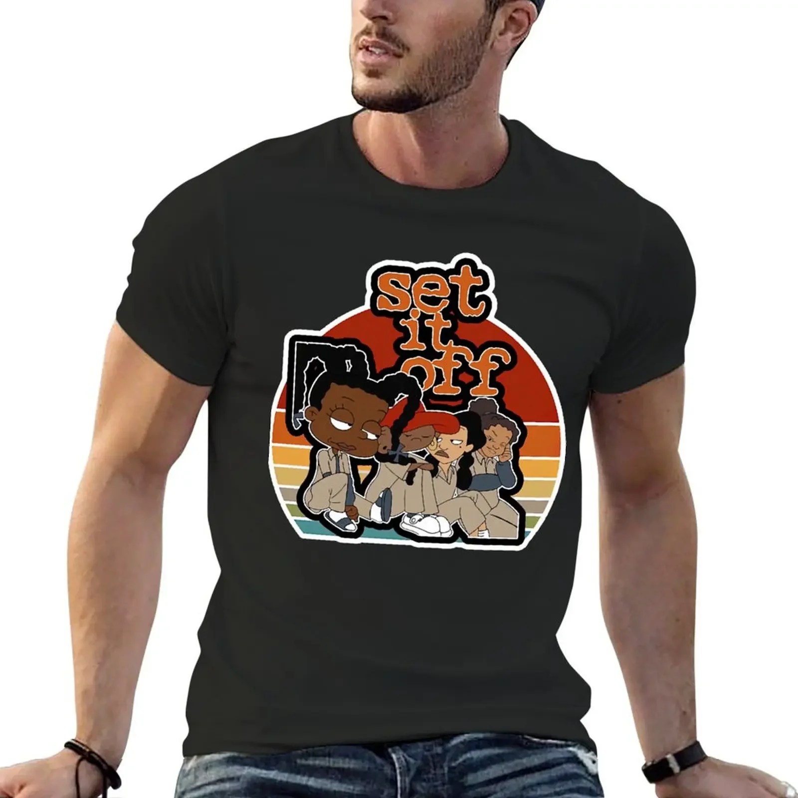 

Day Gift Set It Off Vintagegift For Everyone T-Shirt graphic shirts vintage clothes t shirts men