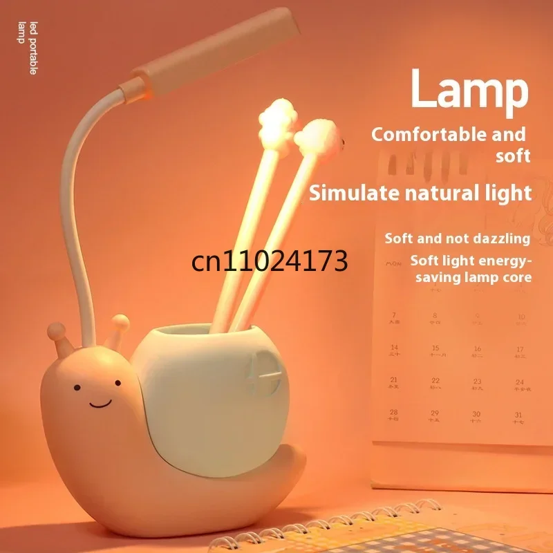 الكرتون الإبداعية التعلم لمبة مكتب Led قابلة للشحن العناية بالعين لمبة مكتب رياض الأطفال هدية صغيرة غرفة نوم المنزلية