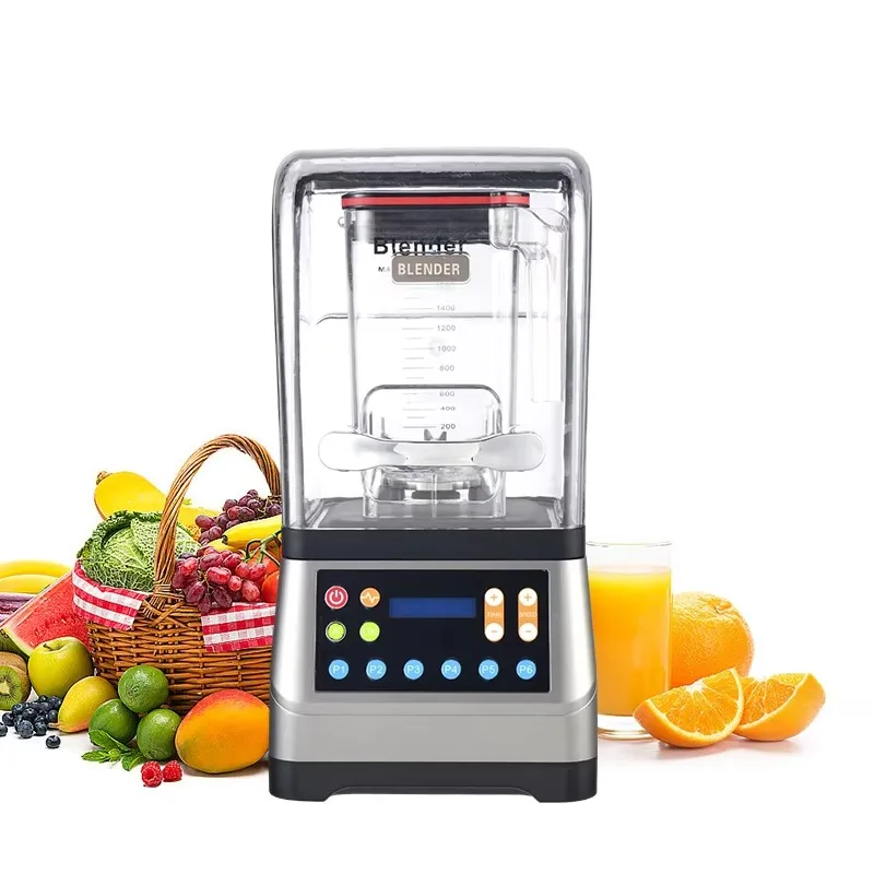 Commercial High Speed Food Blender Household Juicer Electric Smoothie Maker Blender Electrical Mixeurs