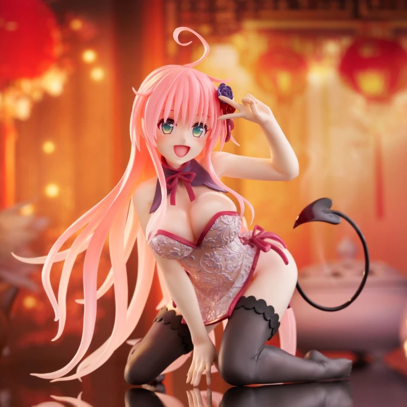 

To LOVE Taito Lala Satalin Deviluke cheongsam Original genuine PVC Action Anime Figure Model Toys Figure Collection Doll Gift