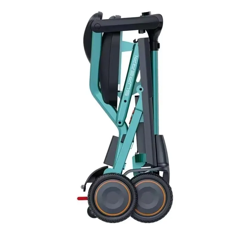 25km Ultralight  Intelligent Travel Electric Scooter Lithium Battery Airplane Lightweight 4 Wheels Foldable Mobility Scooter