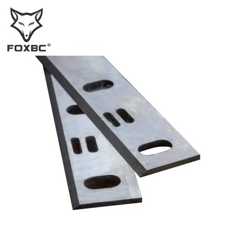 Boye tb6 용 FOXBC 플레이너 블레이드, 158x22x1.8mm, 2 개