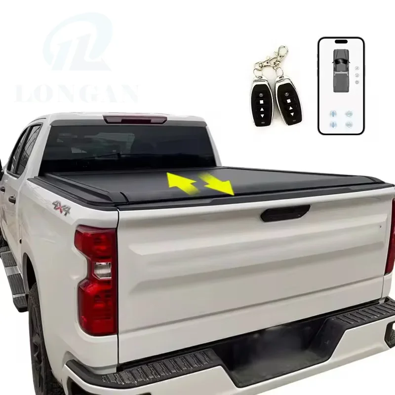 New Design Manual/Electric Rolling Shutter Cover Pickup Truck Tailgate Suitable For Toyota Hilux Revo