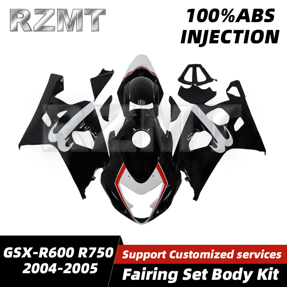 Voor Suzuki GSX-R600 R750 04-05 K4 K5 Kuip Motorfiets Set Plastic Guard Plaat Body Kit Decoratie Accessoires Injectie shell