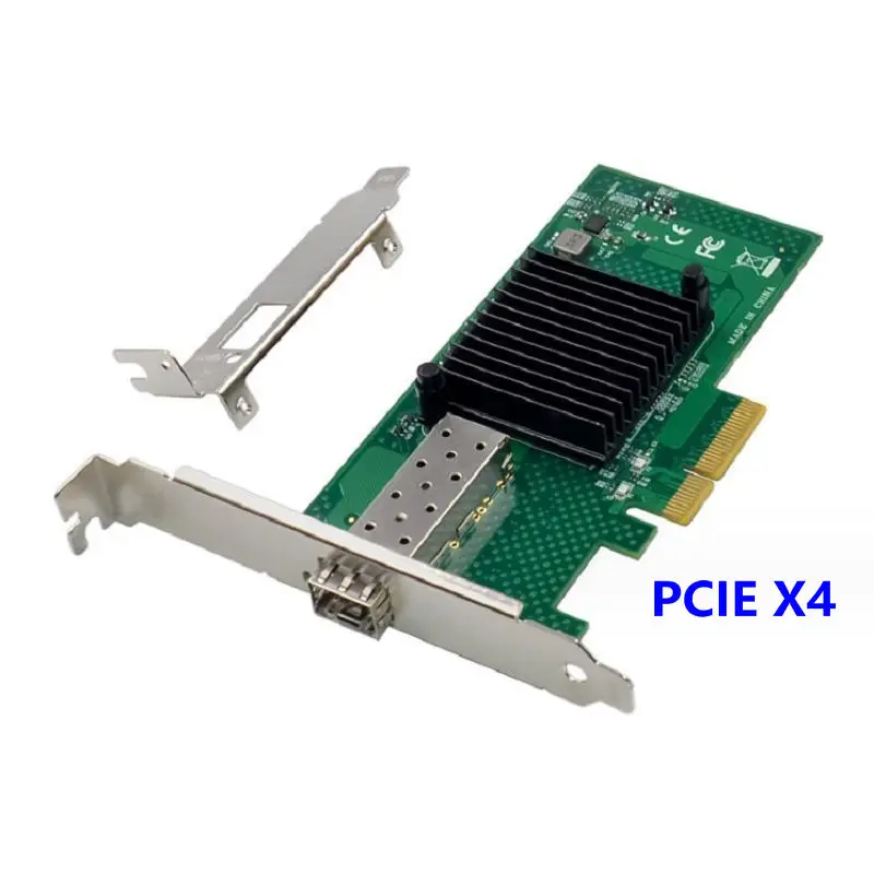 인텔 82599 서버용 PCIE 네트워크 카드, 광섬유 데스크탑 PCI-E X4 X8 LAN 어댑터, SFP 10Gbit 네트워크 카드