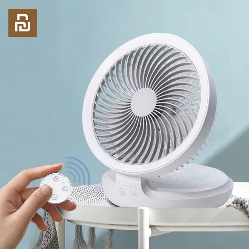 Youpin Edon ventilatore da tavolo portatile pieghevole ventilatori portatili ricaricabili a 4 marce ventola a parete Super silenziosa per la casa