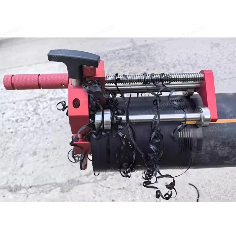 Hand Hardware Tool63-400/160-800 Mechanical Rotary Scraper Hdpe Pp Plastic Pipes Rotating Scraper