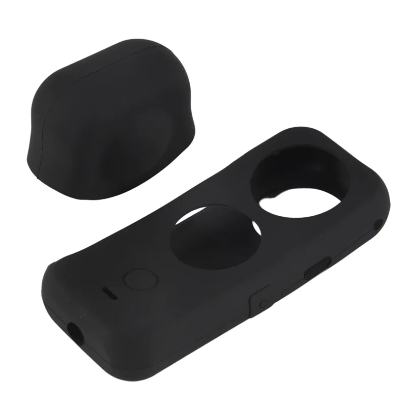 ABKN-Silicone Case Dustproof Cover Waterproof Protective Sleeve Lens Case For Insta 360 One X2 Camera