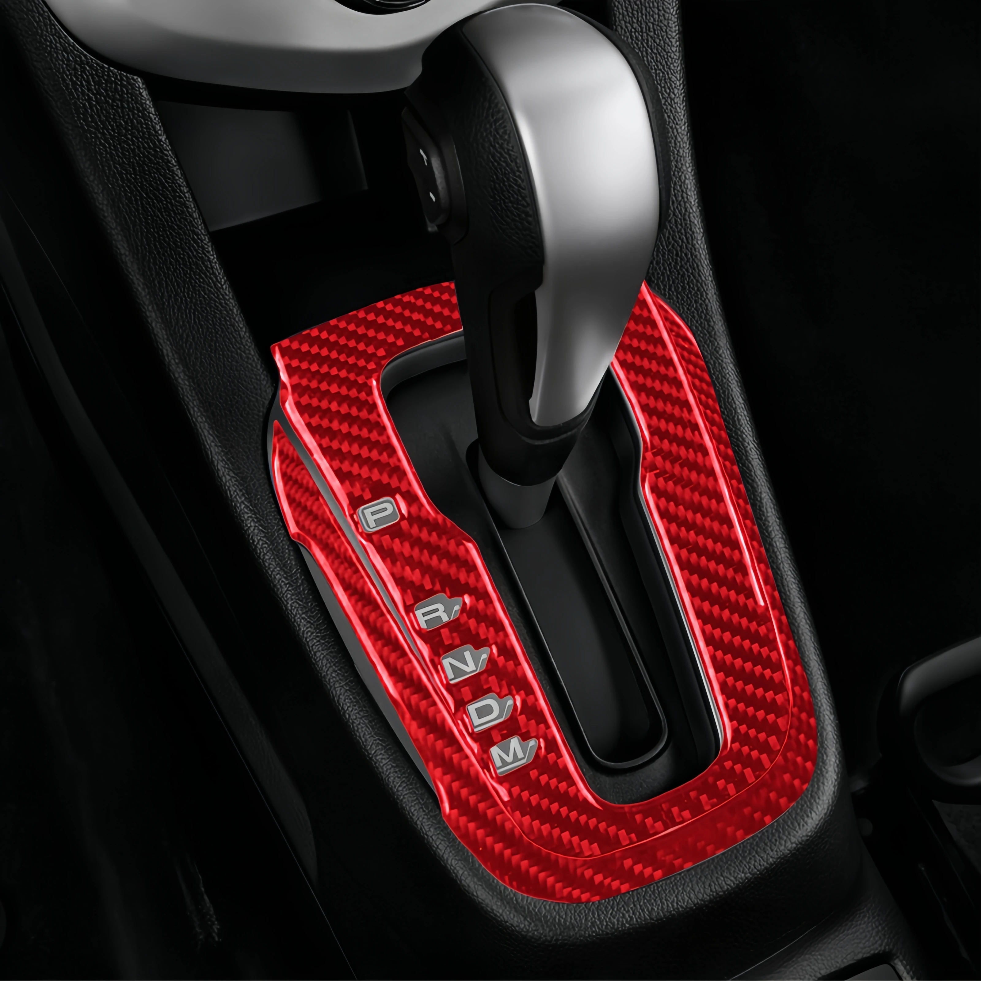 For Chevrolet Sonic 2012 2013 2014 2015 2016 Carbon Fiber Interior Auto Gear Shift Panel Cover Frame Trim Sticker Accessories