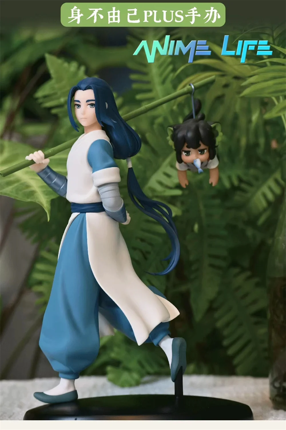 

Official Anime The Legend of Luo Xiao-Hei Xiaohei Wu Xian Figure Doll Model Toy Figurine Desktop ornament Original Cartoon