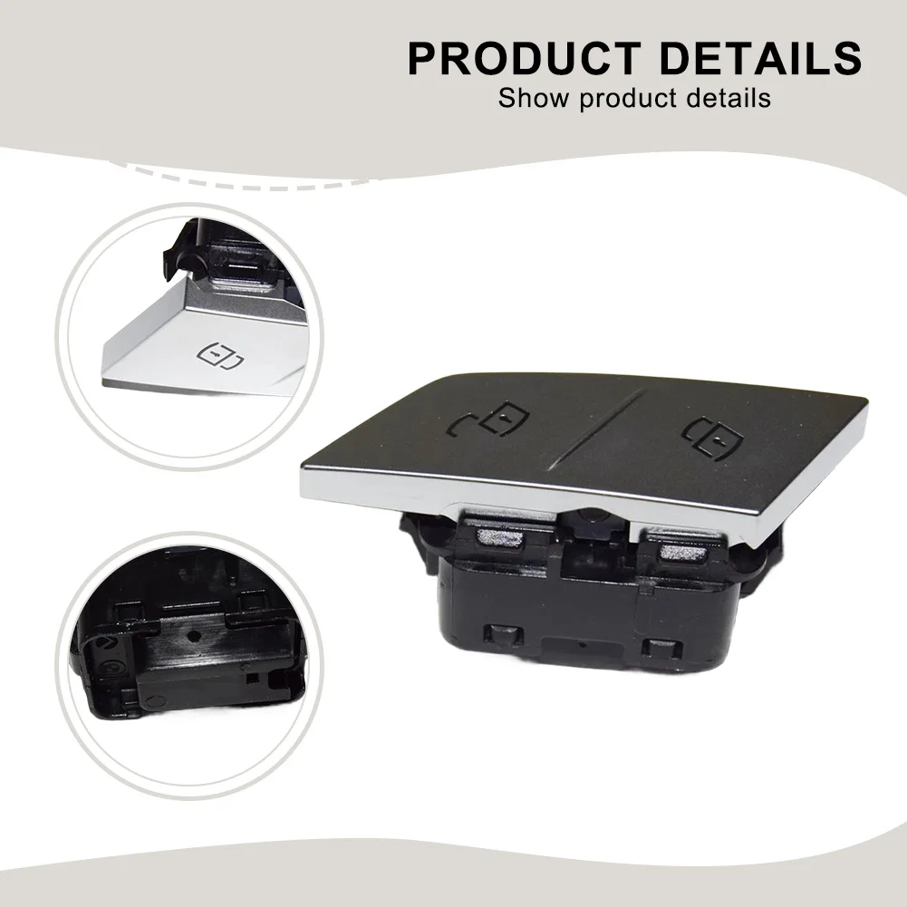 

Car Door Repair Black Silver Left Lock Switch Easy Install Locking Switch For BMW Door Lock Button Quick To Install