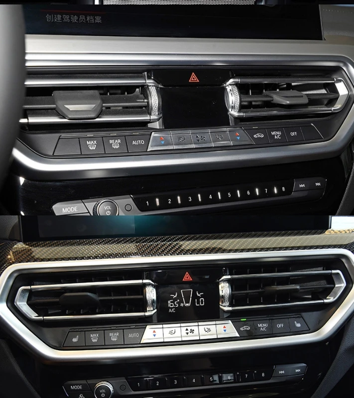 For BMW 2 3 4 Z4 X3 X4 F40 F44 G20 G26 G28 G29 G01 G02 Car Front Central Air Vent Grille Outlet Slide Clip Repair Kit Left&Right