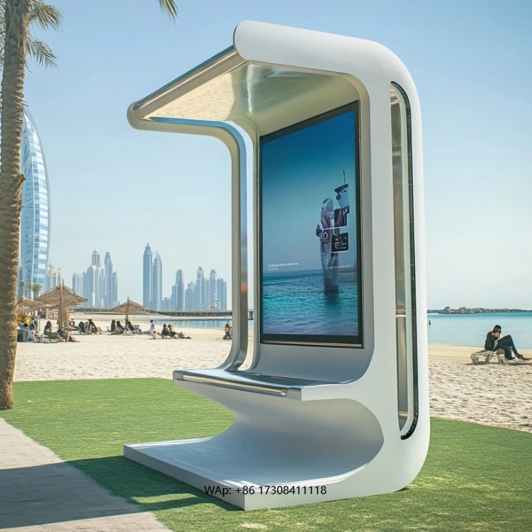 

Energy-Efficient Solar Smart Bench with Modern Design for Public Spaces