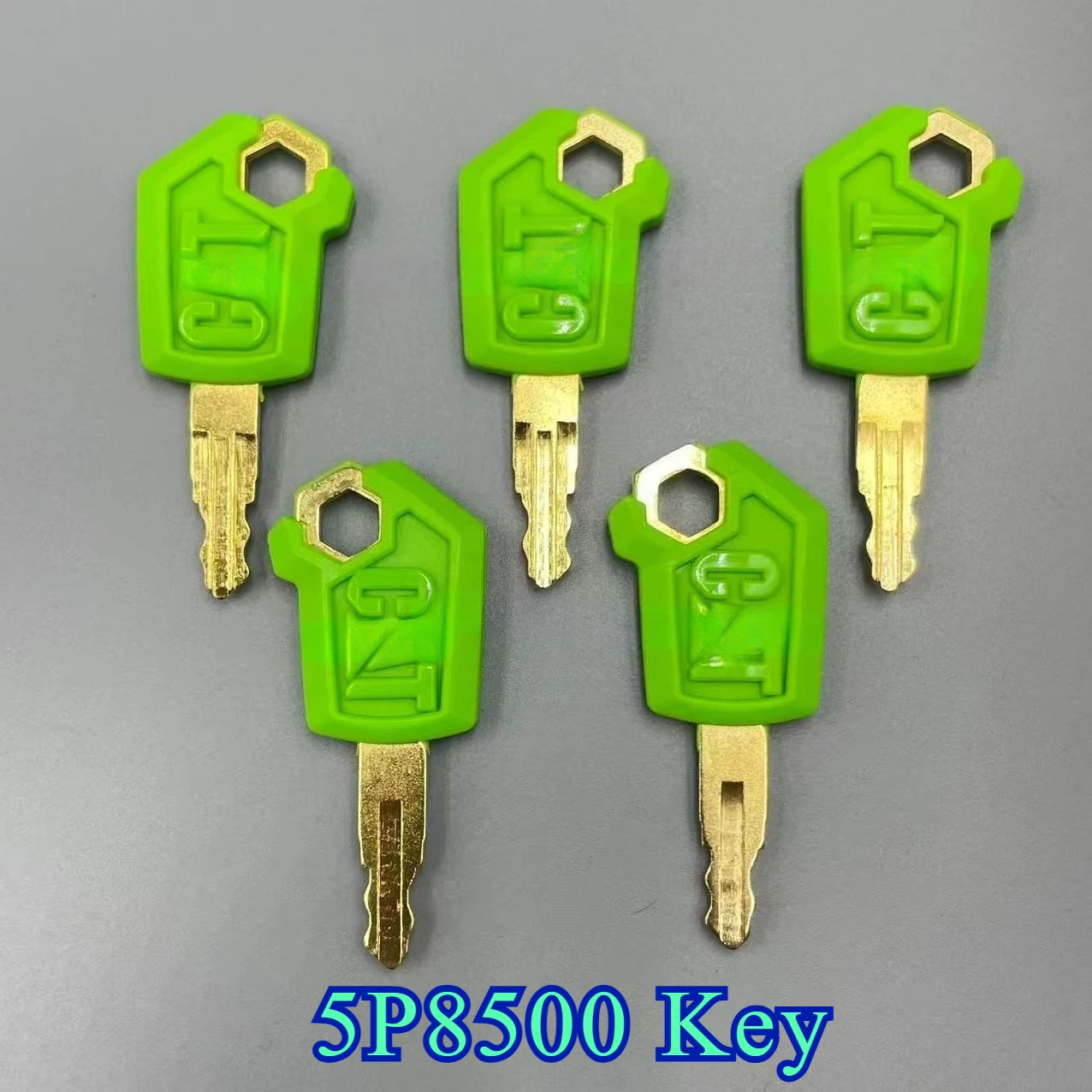 

5 шт./10 шт. зеленые ключи 5P8500 для Caterpilll 5P-8500 ключ экскаватора новый ключ зажигания CAE305.5 307 313 320D2GC