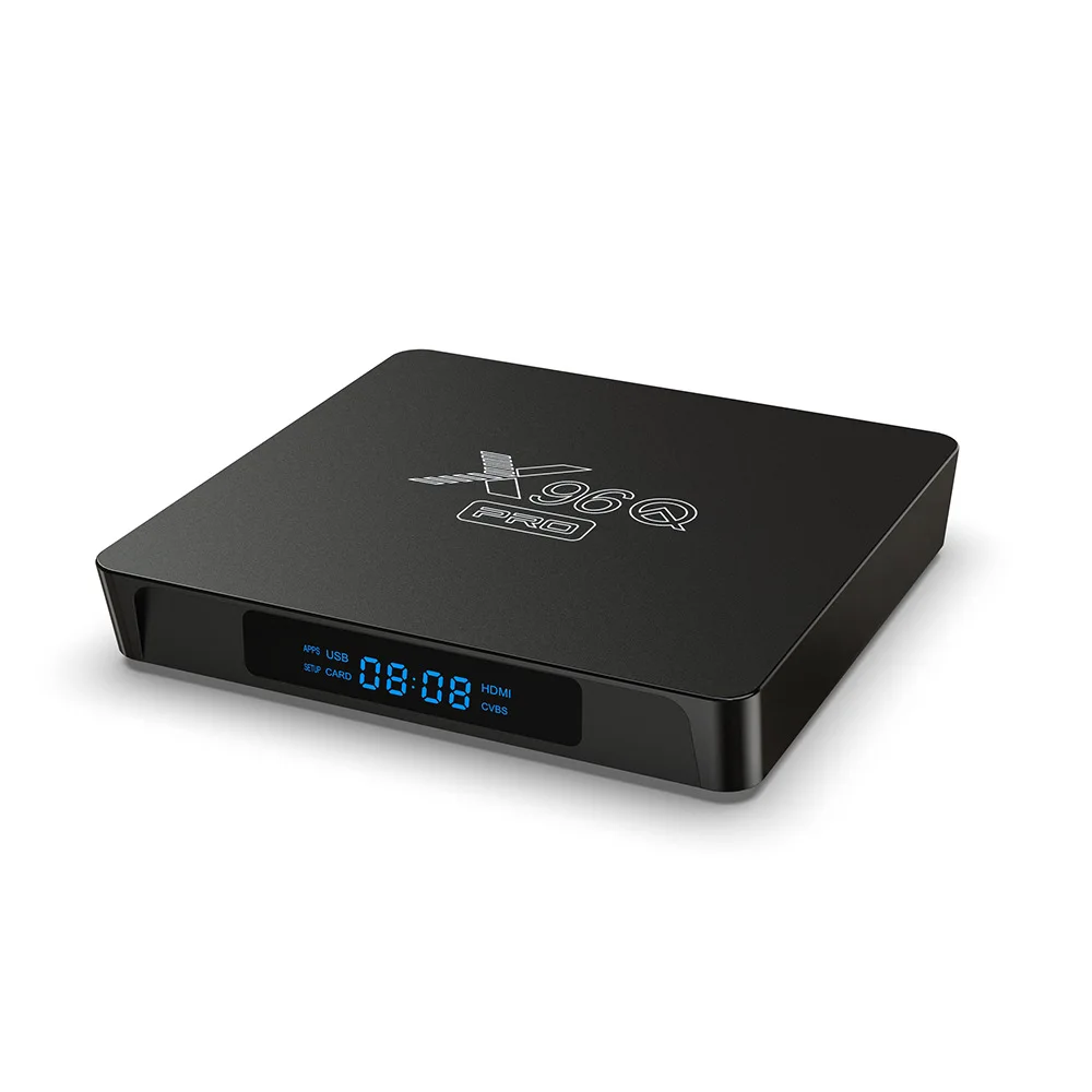 X96Q Pro TV Box android 10.0 allwinner H313 quad core 2.4G WIFi HDR10 4K 1G 8GB/2G 16GB media player H.265 iptv Home Theater TV