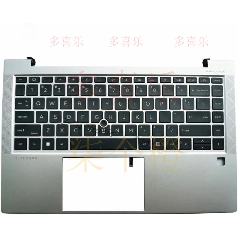 

ZMZM M15210-001 New For HP Elitebook 845 G7 Palmrest Keyboard Bezel Cover Backlit