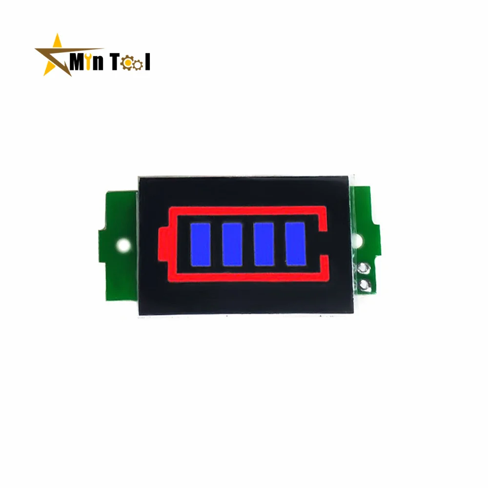 1S-8S 3.7V Lithium Battery Capacity Indicator Module Electric Vehicle Battery Power Tester Li-ion 1-8S Low Voltage Buzzer Board