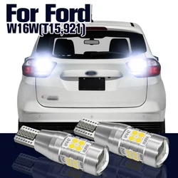 Reverse Light P21W BA15S 2x LED Backup Lamp For Ford C-Max Fiesta 5 6 7 mk5 mk6 mk7 Focus 3 mk3 Mondeo Galaxy Kuga 2 Fusion