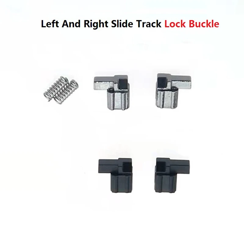 For Nintendo Switch Handle Lock Buckles Left And Right NS JoyCon Plastic Metal Slide Track Lock Buckle Spring Replacement Repair
