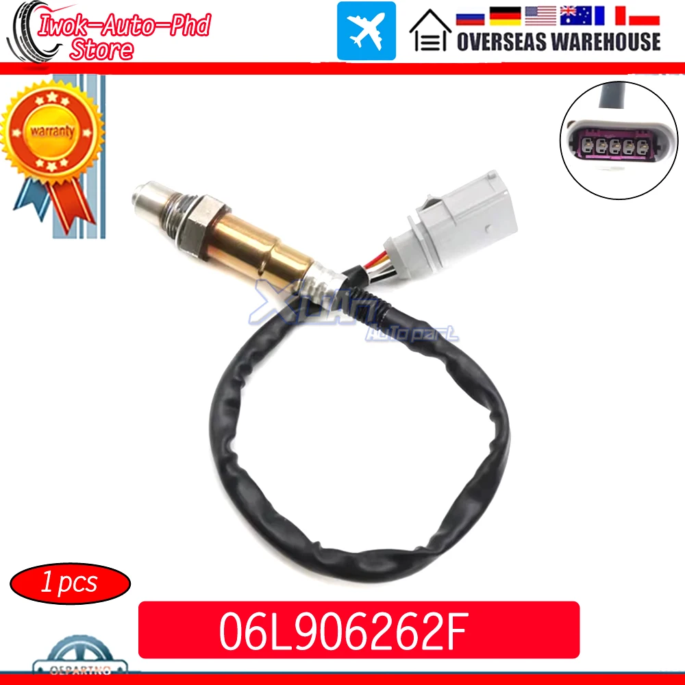 

XUAN Upstream Air Fuel Ratio Lambda O2 Oxygen Sensor 06L906262F for Audi A4 A5 A6 A7 A8 Q5 1.8L 2.0L 2016-2020 06L906262D