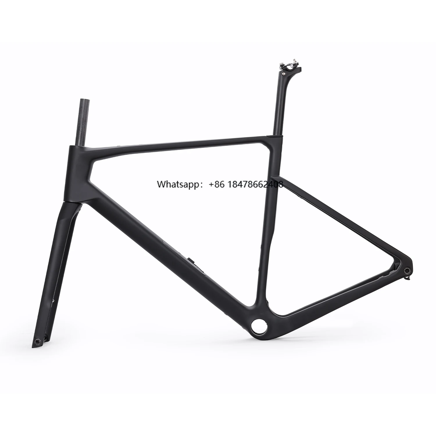 

UDH Carbon Fiber Gravel Bicycle Frame Full Hidden Cable Road Bike Parts Max Tire 50C
