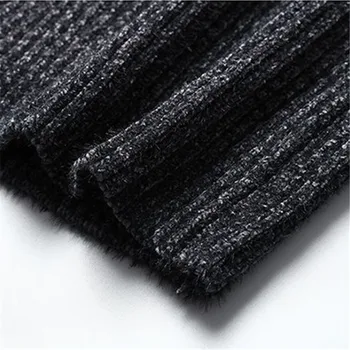 2026 New Men's Thick Warm Sweater Winter Knitted Turtleneck Pullovers Male High Neck Solid Slim Fit Soft Sweaters for Men Tops 6