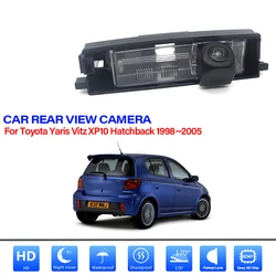 Night Vision Rear View Camera Reversing Camera Car Back up Camera HD CCD Wide Angle For Toyota Yaris Vitz XP10 Hatchback