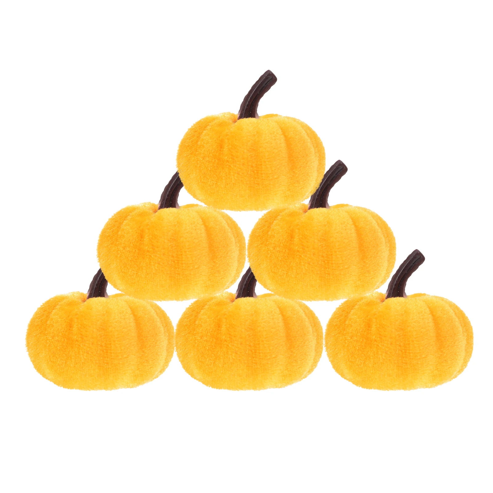 

6pcs 2 17 Inch Mini Pumpkins Home Decor Fall Harvest Pumpkin Thanksgiving Centerpiece Autumn Ornament Farmhouse Table Vase