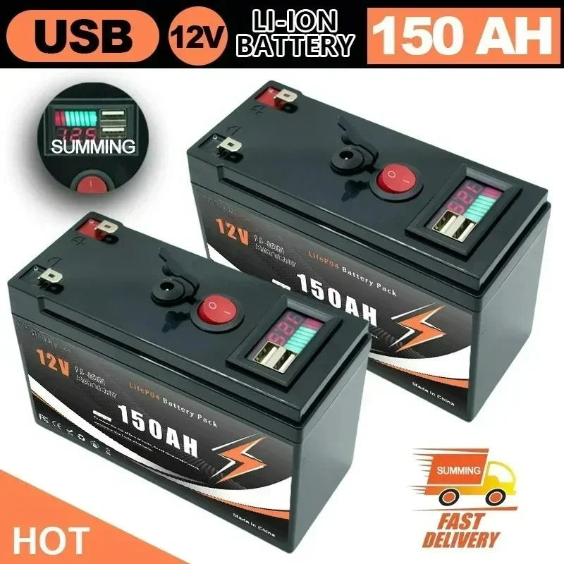 AliExpress SUTENAI batteryBattery 12V150Ah 18650Lithium Battery  with BMS 4000+Cycle Perfect for Solar, Fish Finder, Power Wheel,Boat,Camping