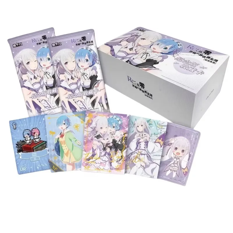 Re:ZERO Starting Life in Another World Rem DIY Anime Card SSP SP SSR Collectible Card Toy Christmas Birthday Gifts