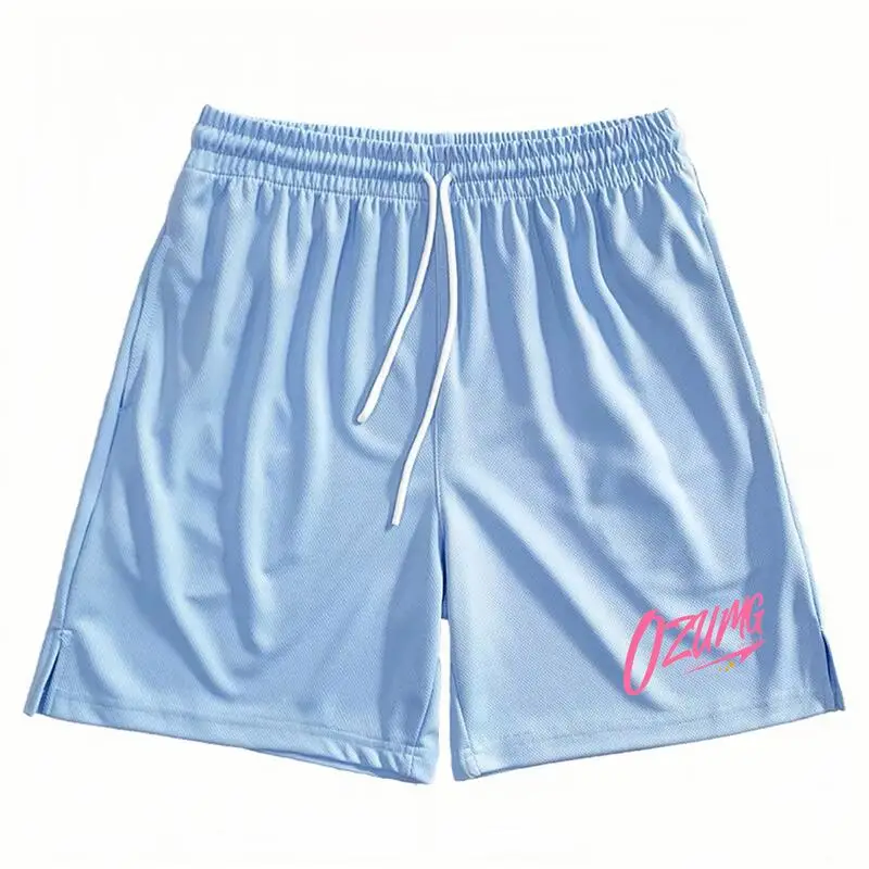 

2025 Summer fashionable OZUMG motorcycle short pants for adult and children outdoor fashion quick drying streetwear short pants