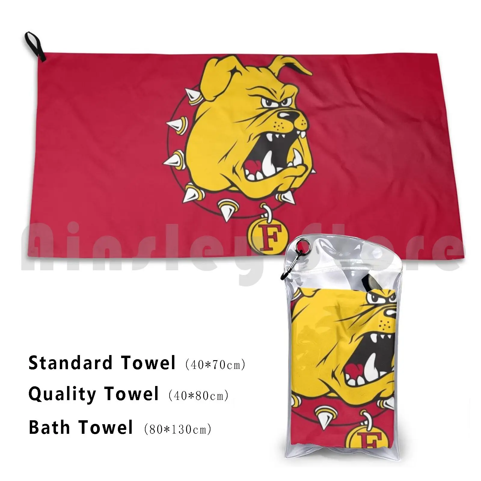 Towel The Ferris State Bulldogs 2411 Ferris State Bulldogs Ferris State Bulldogs Ferris