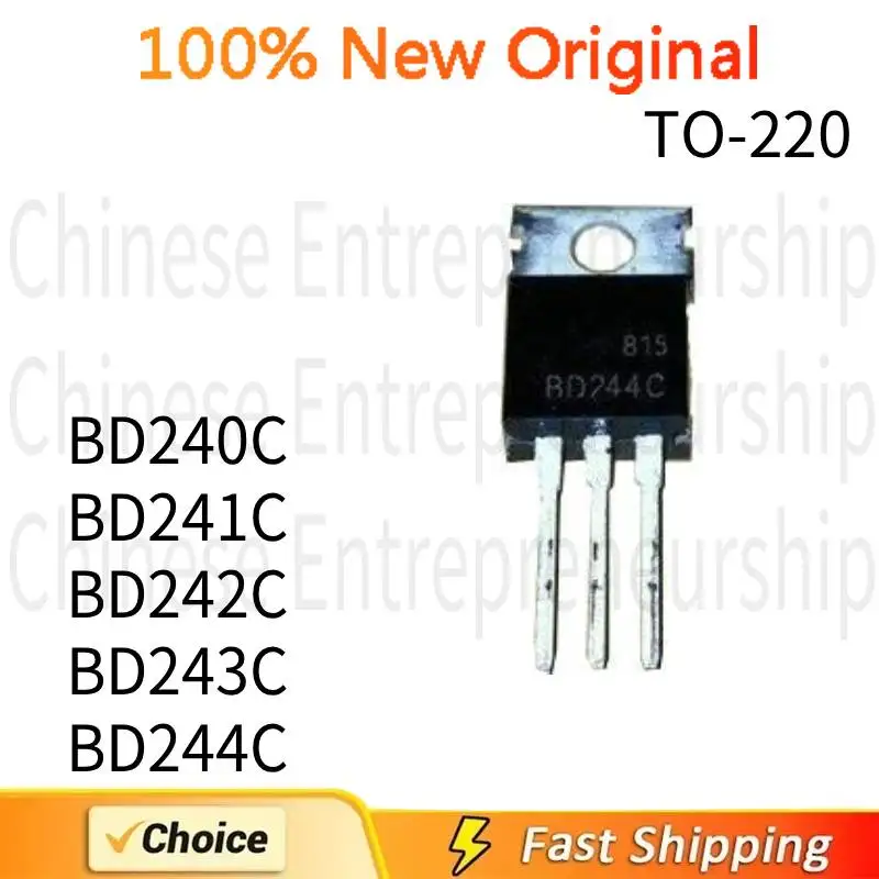 10 PCS TO-220 BD240C BD241C BD242C BD243C BD244C TO-220 MOSFET power transistor 100%Quality Original/Quick delivery