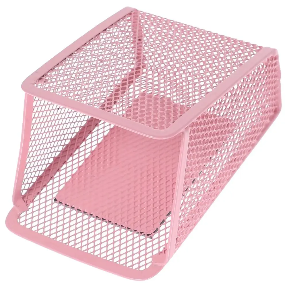 Portable Multifunctional Magnetic Pencil Holder Space-Saving Compact Mesh Marker Holder Wall-Mountable Pen Holder Refrigerator