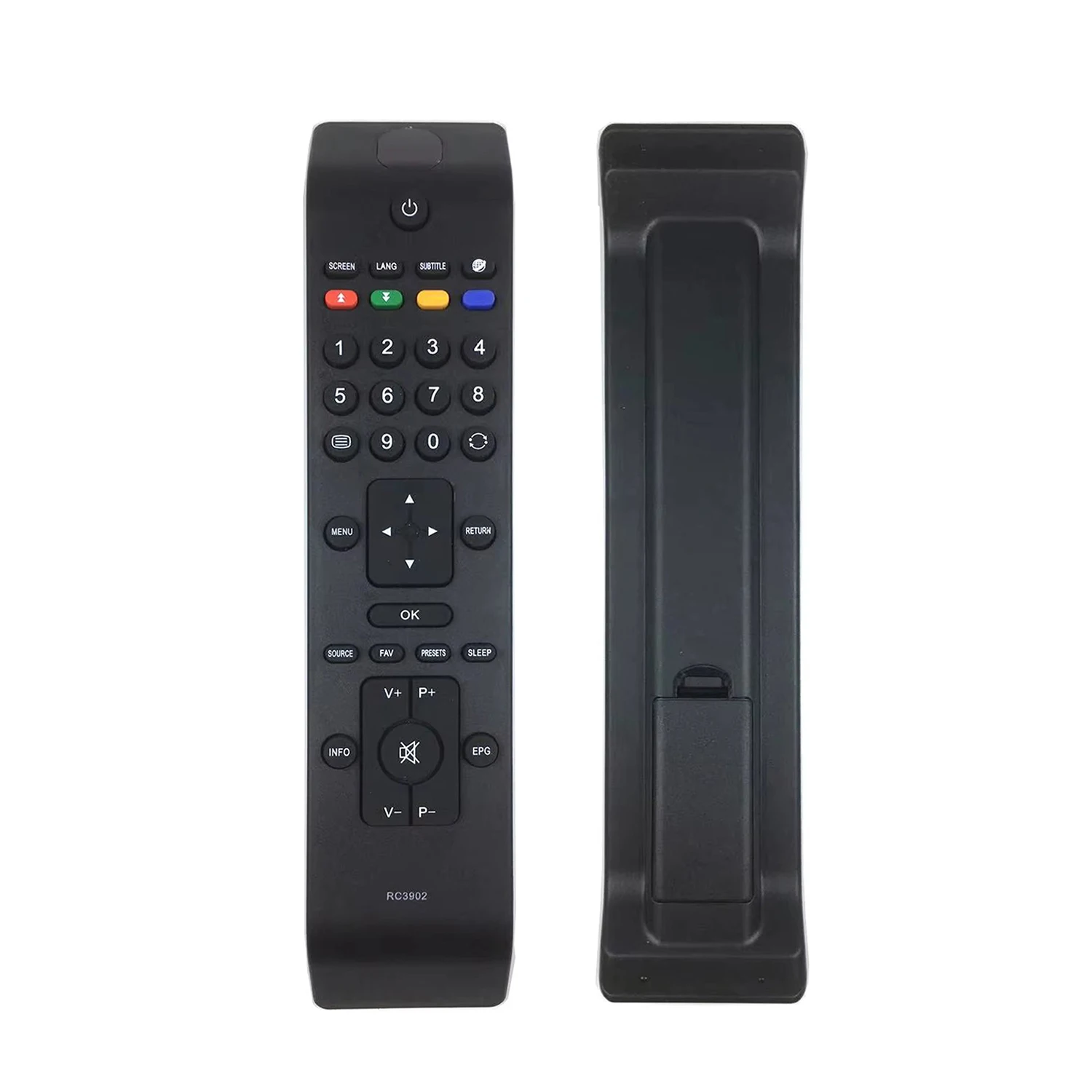 Substituição de controle remoto de TV RC3902 para TELEFUNKEN TF2661B10 TF46HX883 TF3250X843LU L32F185B3