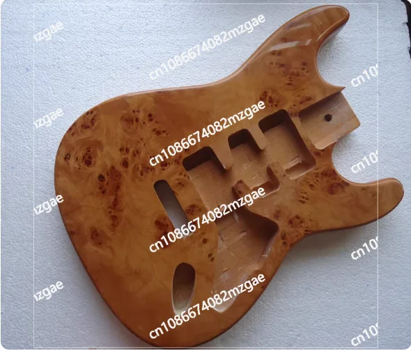 

Electric Guitar STQ Body, Personalized Scar Wood Grain Body, Mahogany Bright Paint, Electric Guitar DIY Accessories