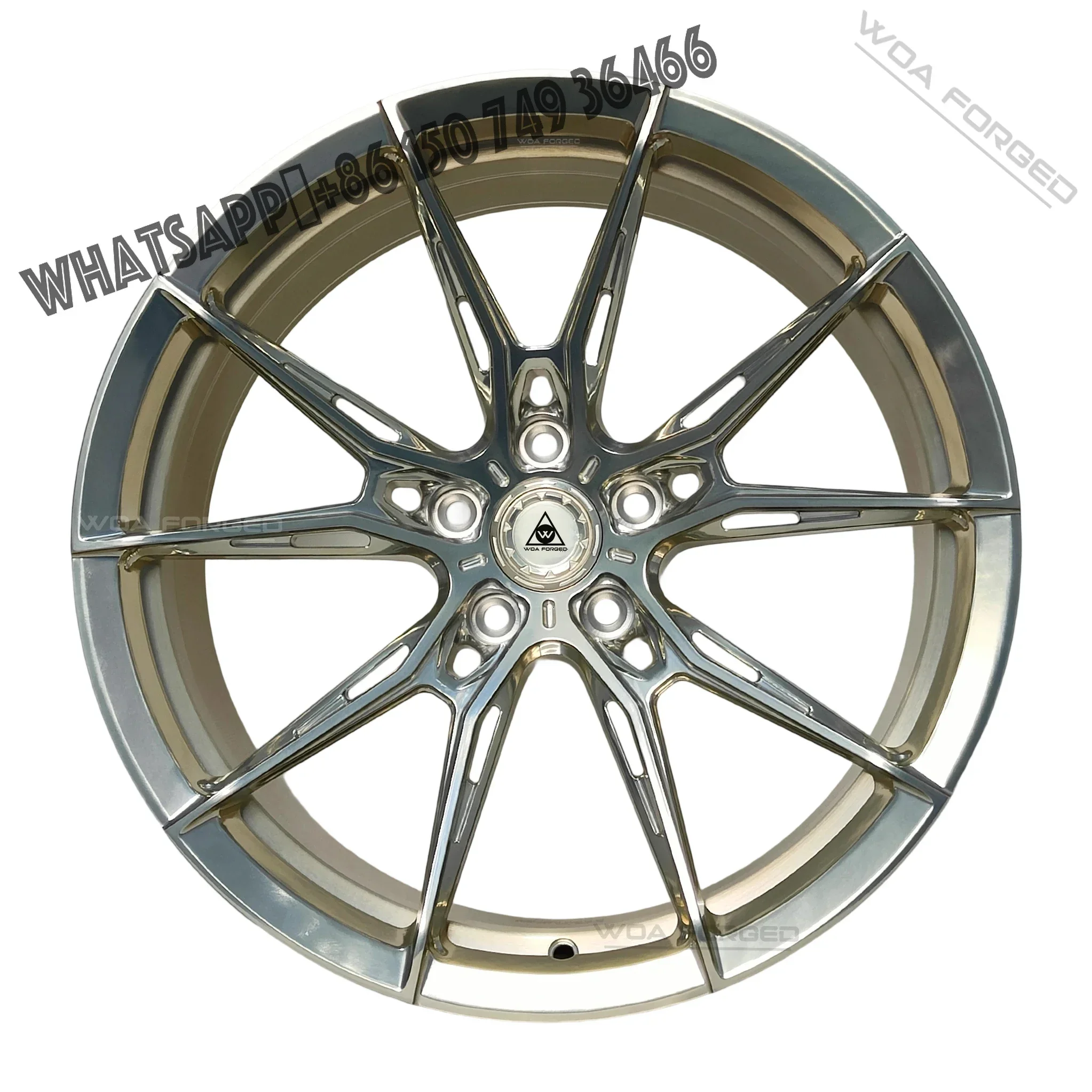 

WOA Forged Light Gold Concave Racing Car Wheels 18-22 Inch for BMW M3 E39 E46 E92 M4 M5 Concave Rims New Condition 5X112 5X120