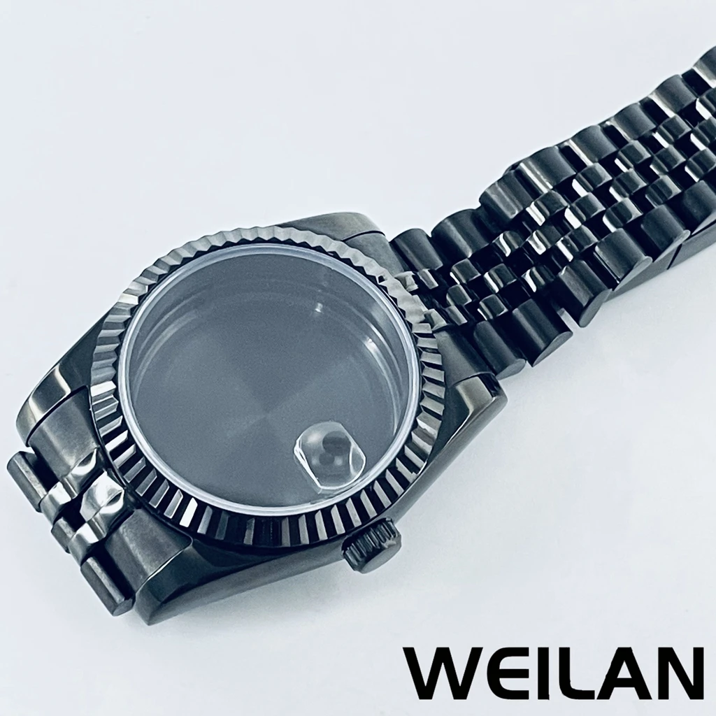 36mm 40mm Black NH34 NH35 NH36 NH38 NH39 NH70 NH72 ETA2824 PT5000 Watch Case Top Waterproof Sapphire Crysta