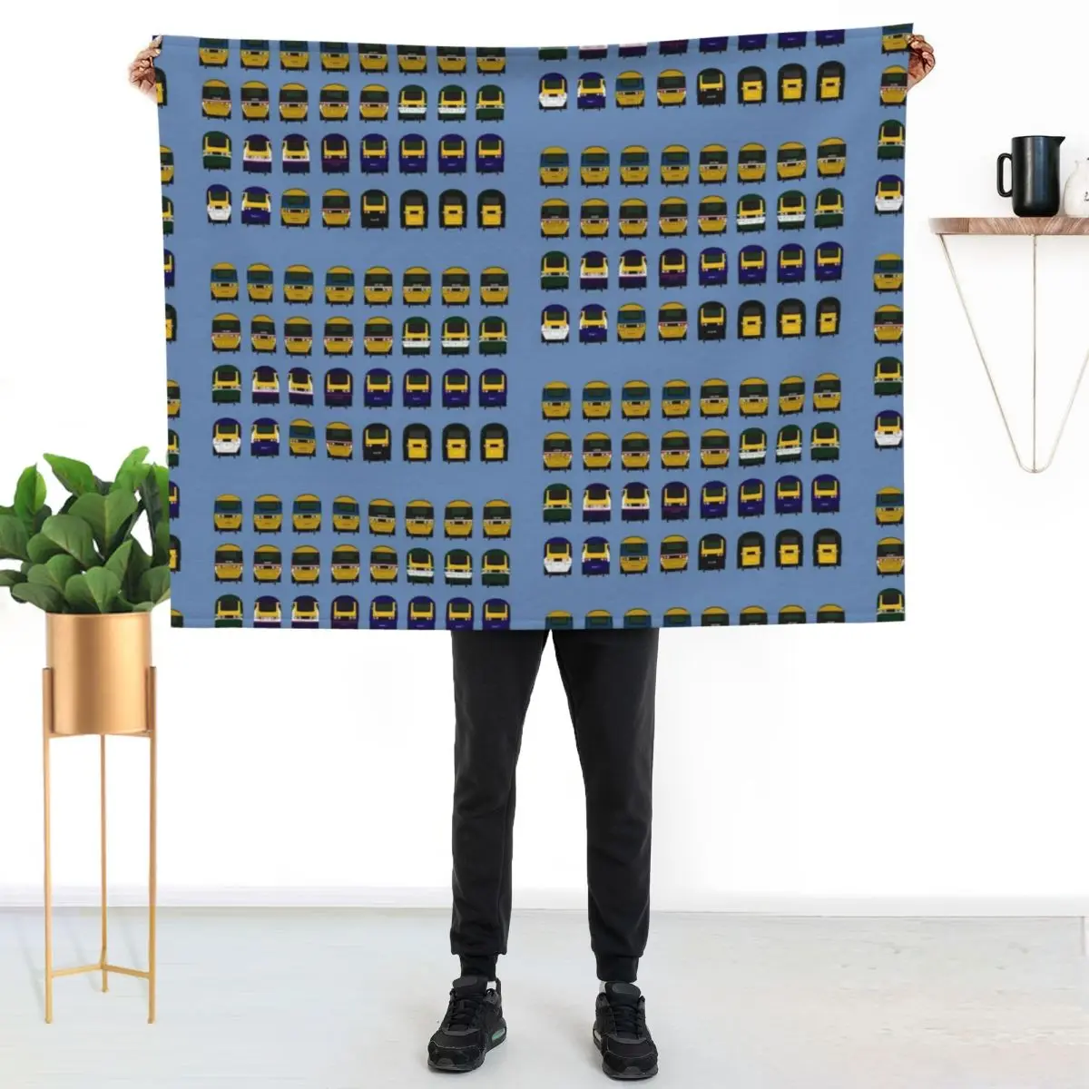 Intercity 125 Great Western Region Throw Blanket Luxury Soft Plaid Flannel Fashion Sofas Beautifuls Cute Blankets